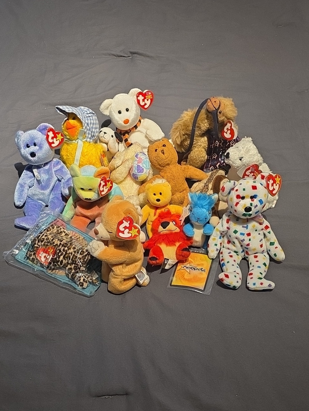 TY Beanie Babies Plush Toy Collection - Multicolor